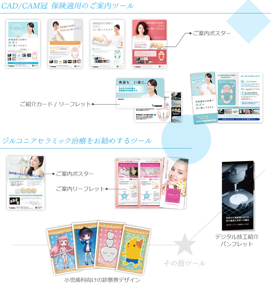 歯科業界に展開する様々なコミュニケーションツール
