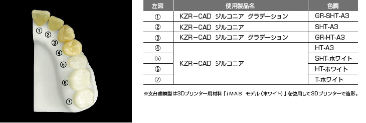 色調確認用模型｜模型｜YAMAKIN株式会社